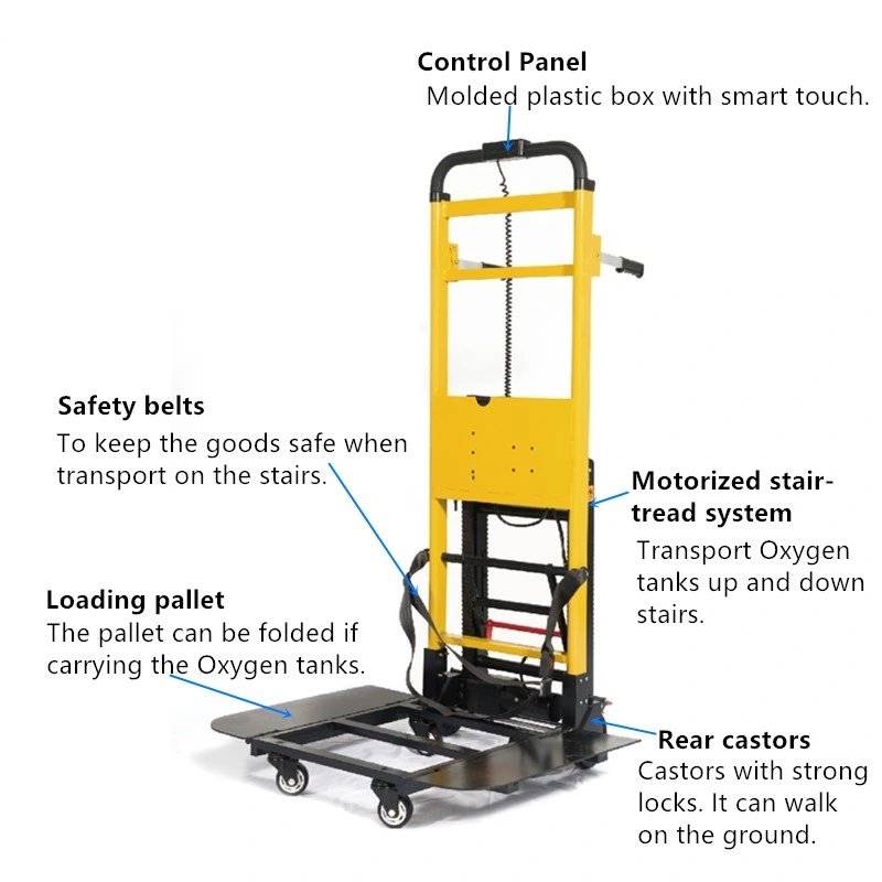 Medical Equipment Hospital Oxygen Cylinder with Trolley Ysdw-11b