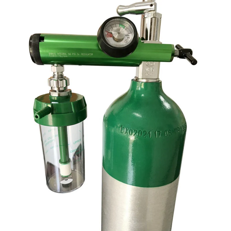 Bullnose Click Style Oxygen Regulator with Handwheel