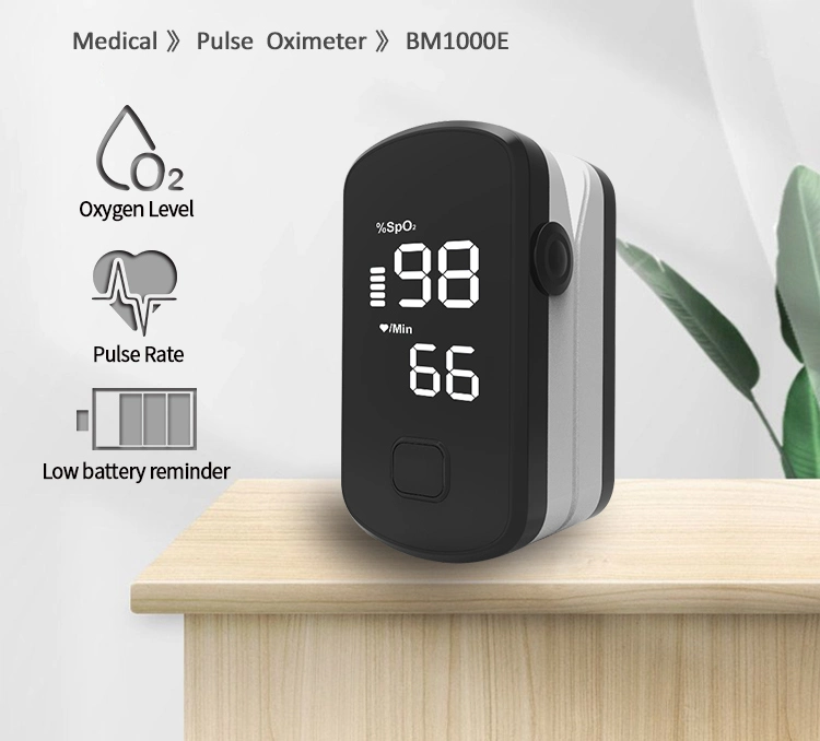 LED Display SpO2 Fingertip Monitor Oxygen Level Measurement Devices for Hospital and Home