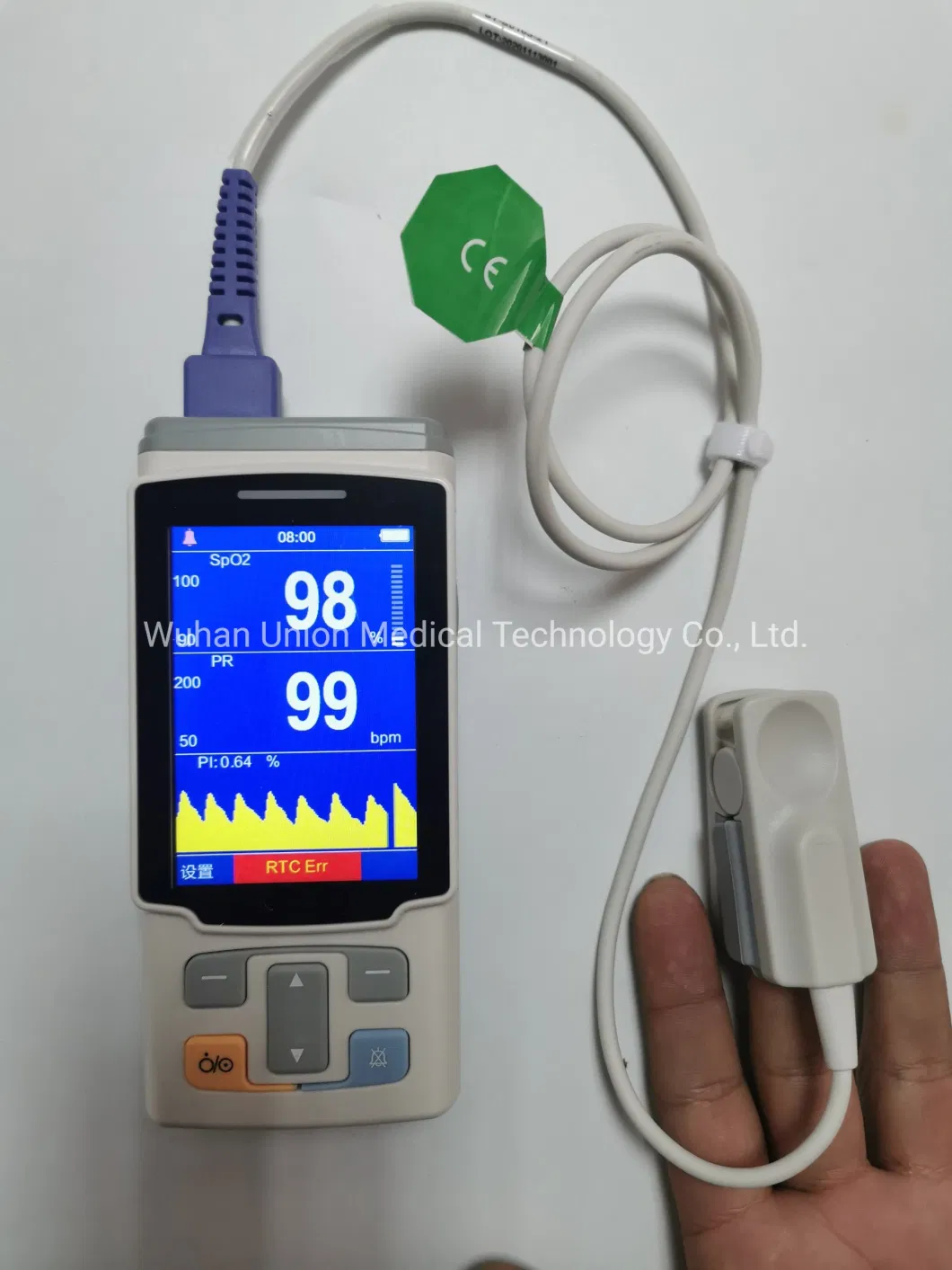 Medical Equipment Portable Oximetry Handheld Disposable Fingertip Oximetry Digital Finger Pulse Oximeter