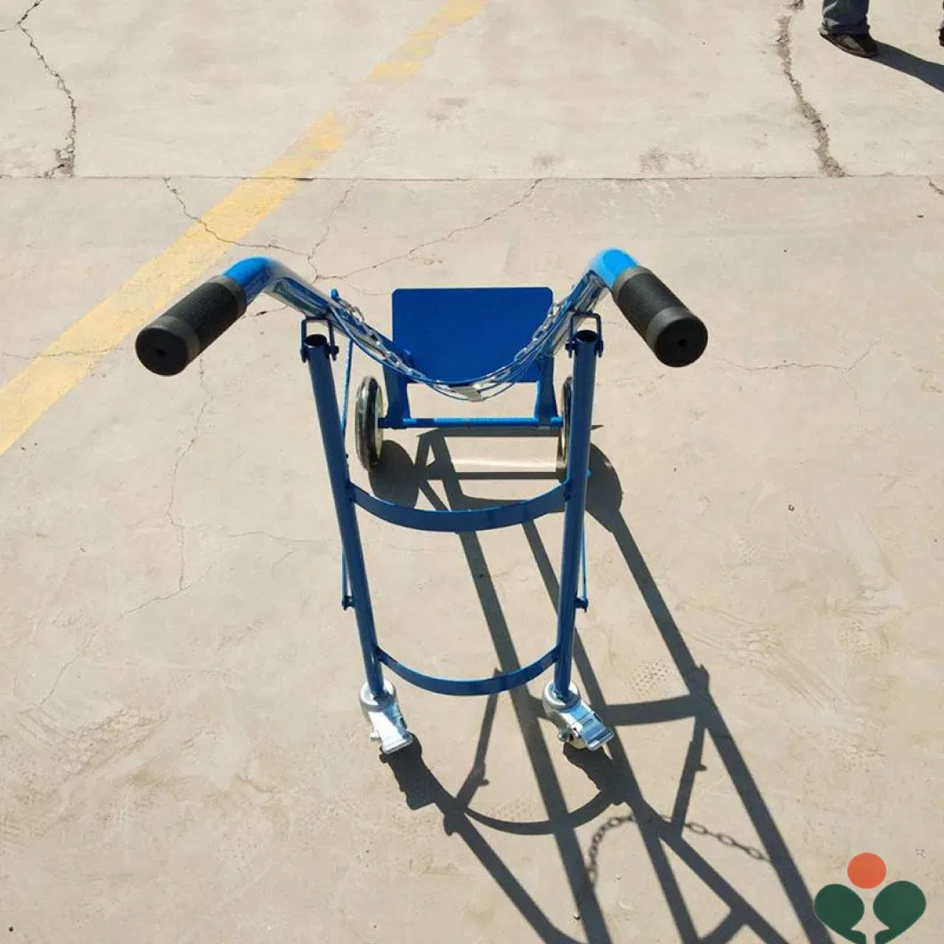 Steel Oxygen Cylinder Trolley Medical Bed Hospital Trolley