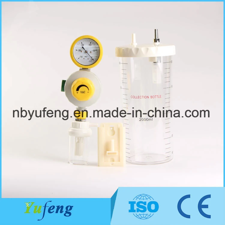 Made in China Operating Theatre Room &quot;-100kpa Pressure Gauge Medical Vacuum Regulator Hot Sale High Quality Low Price Hospital Medical OEM Factory