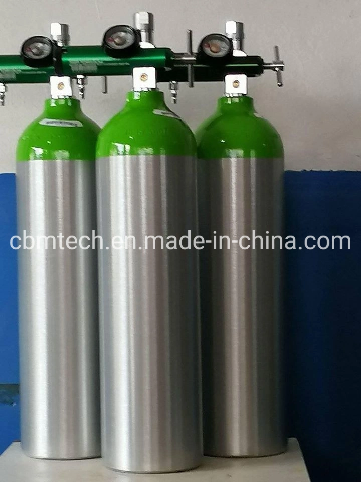 Click-Style Aluminum Medical Oxygen Regulators