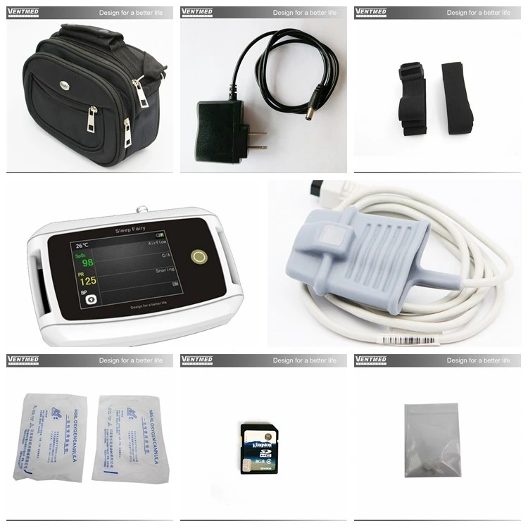 Respiratory Test Device Sleep Diagnosis for Home Hospital Clinic