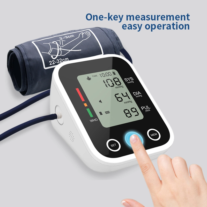 Automatic Upper Arm Type Blood Pressure Monitor Bp Machine