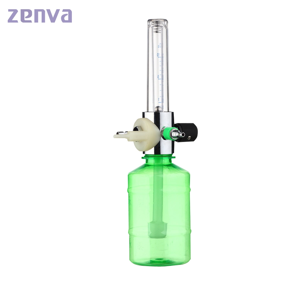 Medical Oxygen Air Flowmeter with Humidifier Bottle