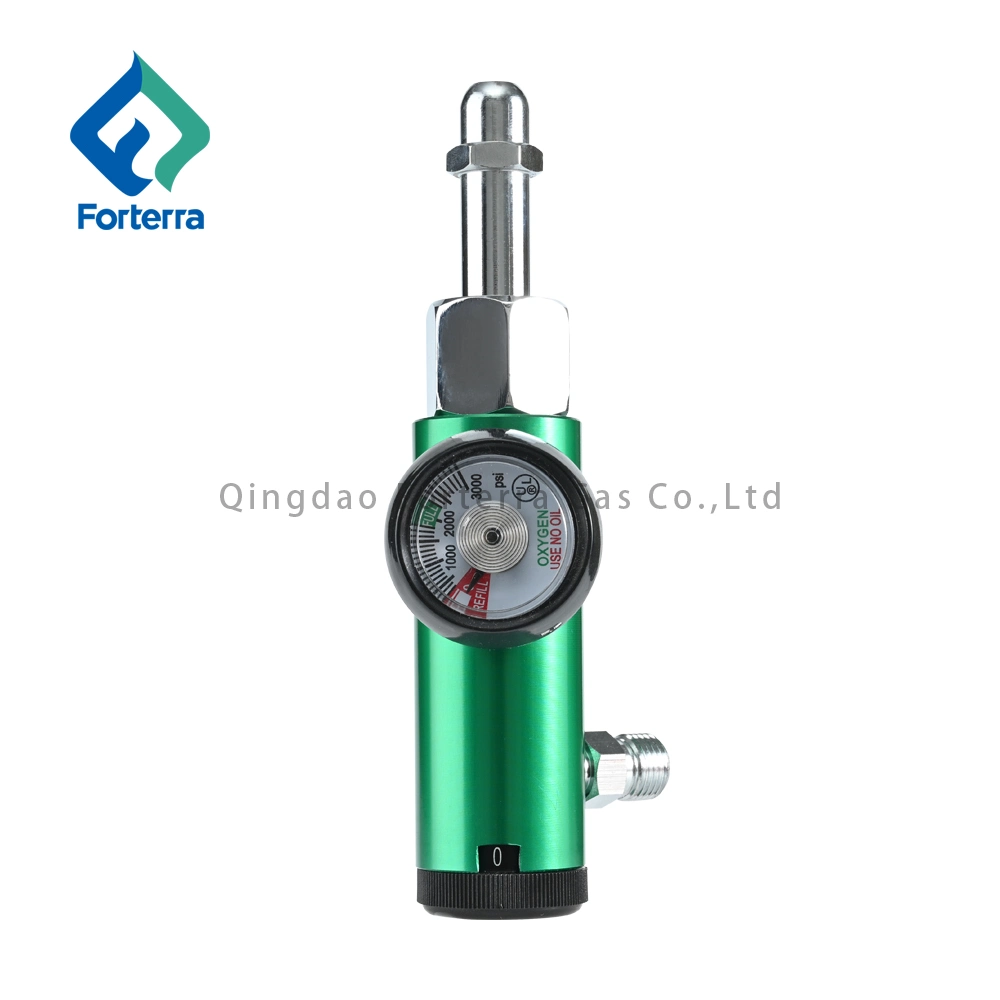 G5/8 Male Pin Index Type Oxygen Gas Cylinders Regulators Cga870 Diss Inhaler for Medical O2 Gas