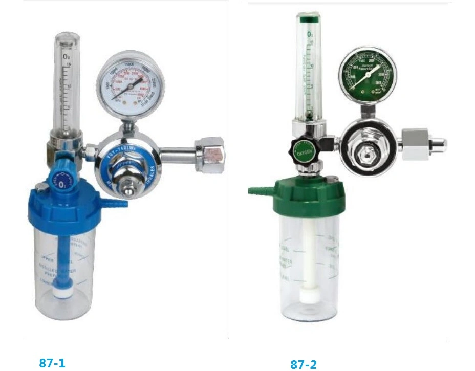 Professional Manufacturer China Hospital Use Oxygen Regulator Buoy Type Oxygen Inhaler Flowmeter