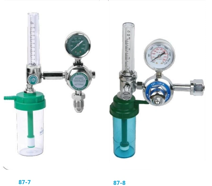 Professional Manufacturer China Hospital Use Oxygen Regulator Buoy Type Oxygen Inhaler Flowmeter