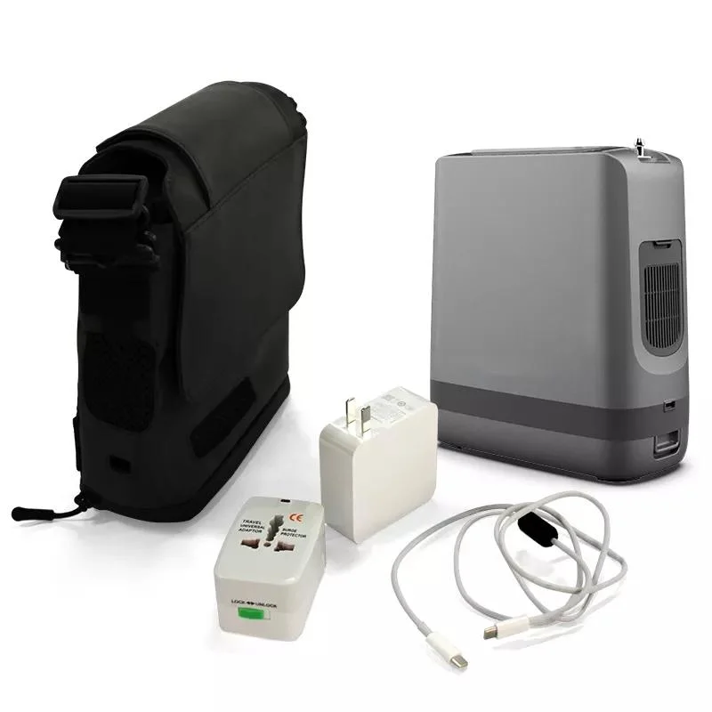 New Design Portable Battery Operated Traveling Use Pulse Model Portable Oxygen Concentrator