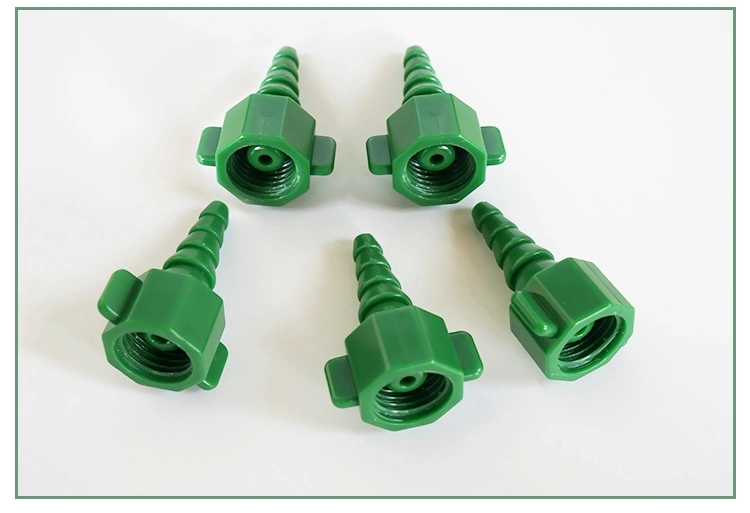 Oxygen Concentrator Used Christmas Tubing Connector with Green Color