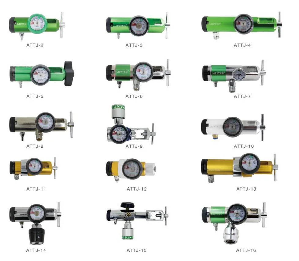 Hospital Medical Oxygen Regulator, Cga540 G5/8 Oxygen Pressure Regulator