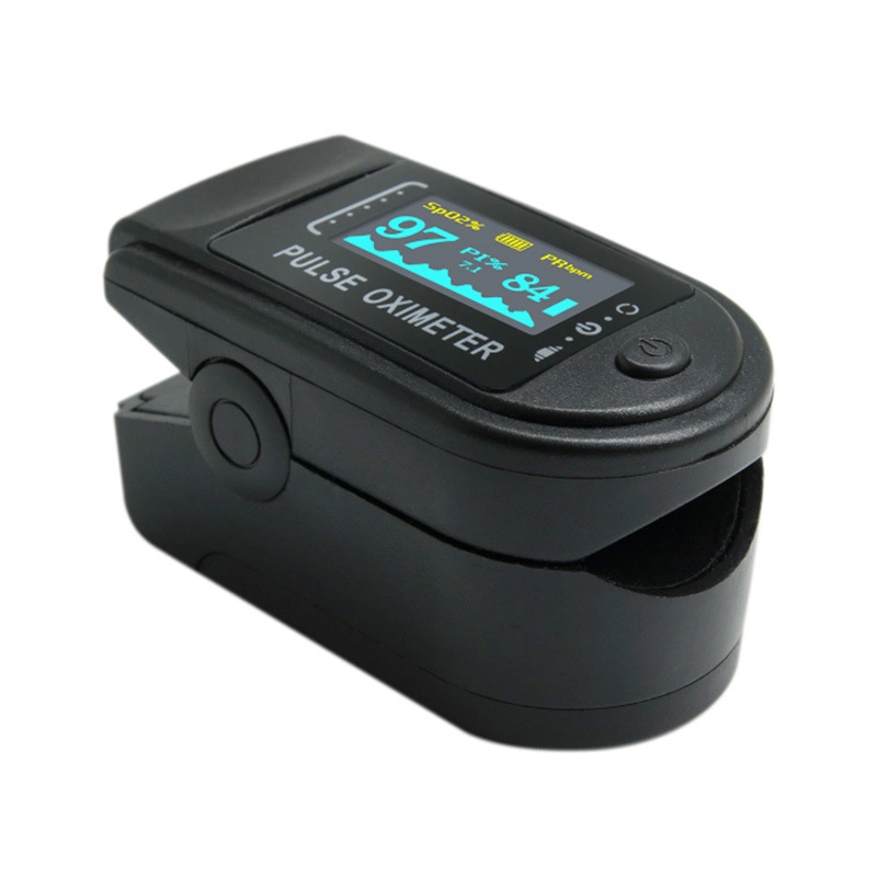 Finger Oximeter Digital Fingertip Pulse Oximeter Blood Oxygen Saturation Meter Finger SpO2 Pr Heart Rate Monitor Health Care