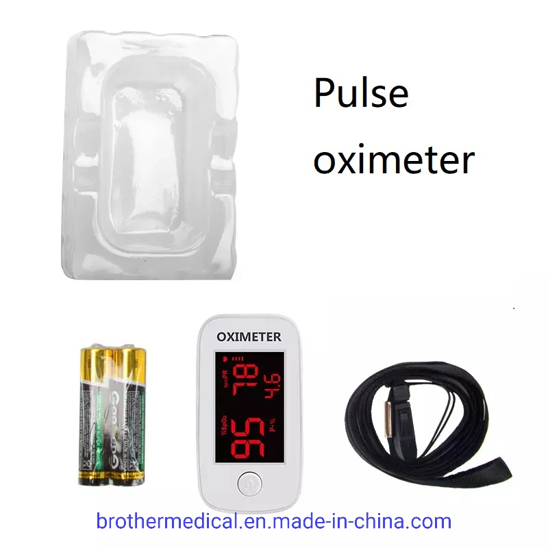 Customized Healthcare Products Thermometer OLED Pulse Oxygen Sensor Finger Fingertip Oximeter Hot