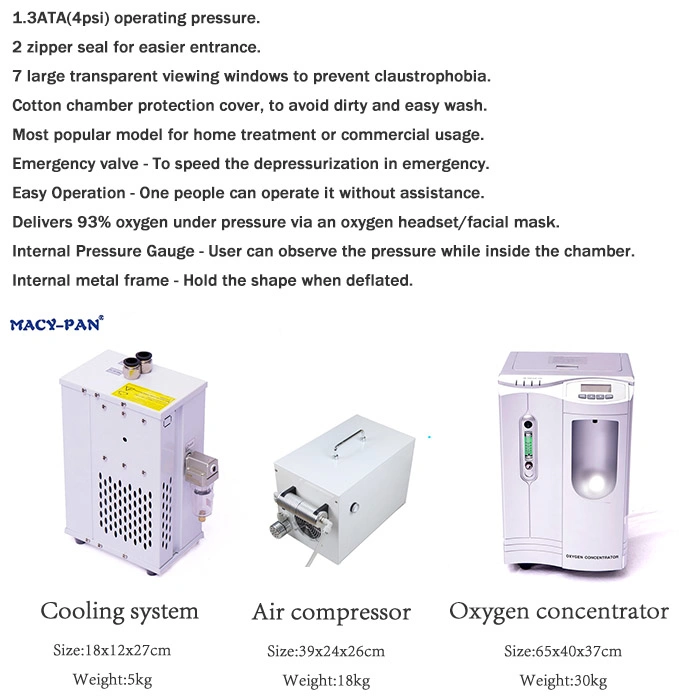 Sports Equipment Hyperbaric Oxygen Chamber St801 Physical Building