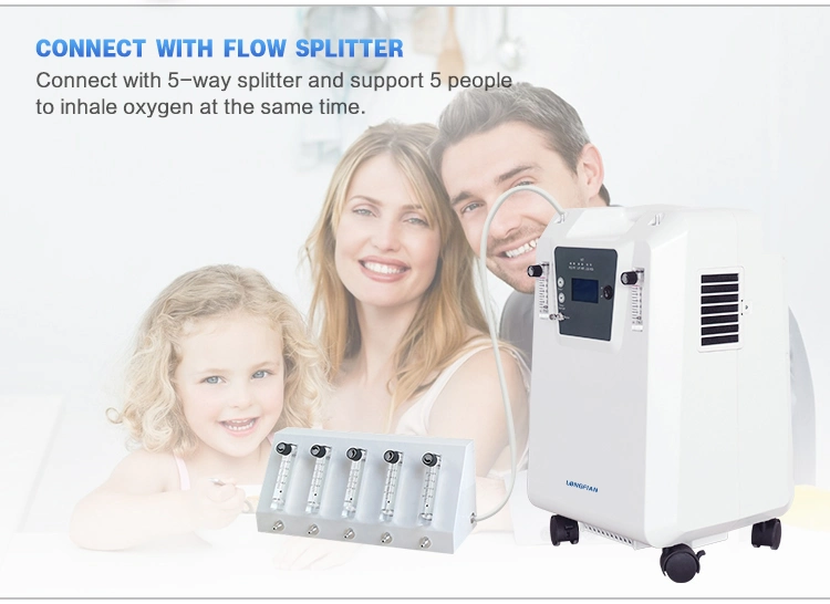 Price Oxygen Concentrator Dual Flow 10liters Price Oxygen Gas Plant 10L Medical Equipment Oxygen with CE