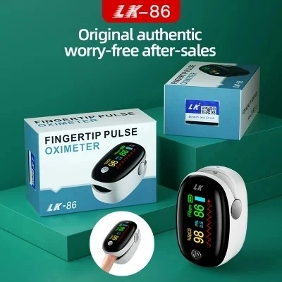 Lk86 Pluse Oximeter Finger Clamp Lk86 Multifunctional Pulse Heart Rate Meter Hospital with The Same Intelligent Blood Oxygen Saturation Detector