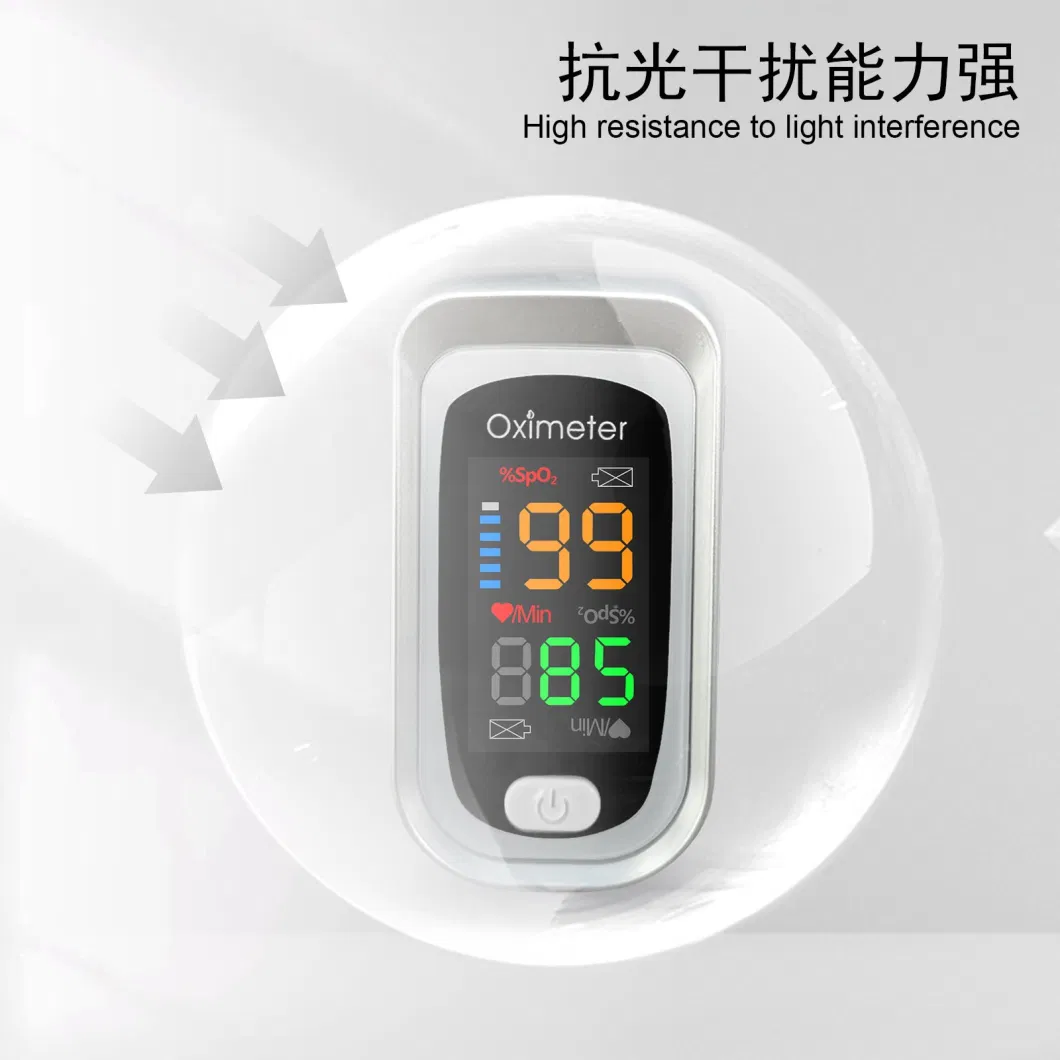 Portable Black Sports TFT Display Finger Tip Oxymetre Pulse Meter