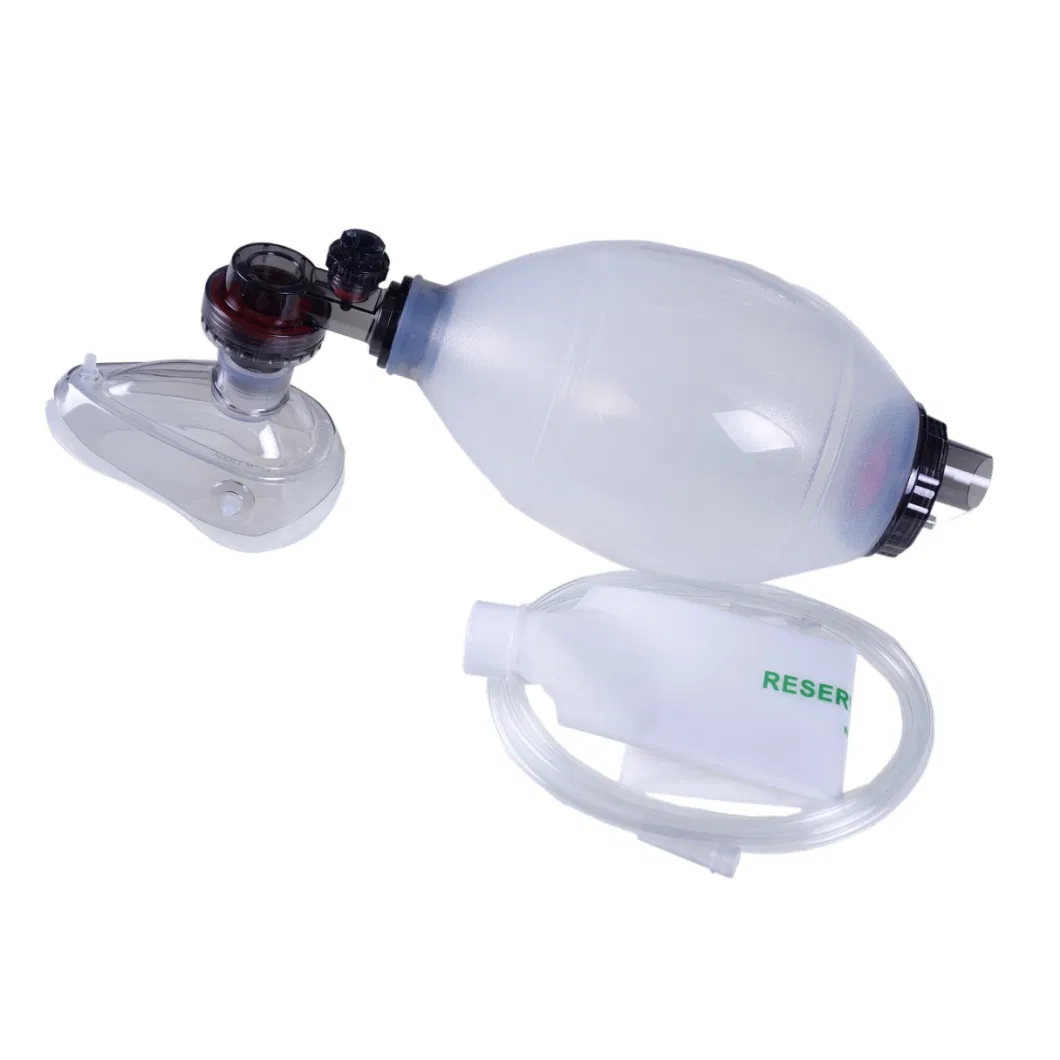 100% Medical PVC Pediatric Manual Silicone Manual Oxygen Resuscitator