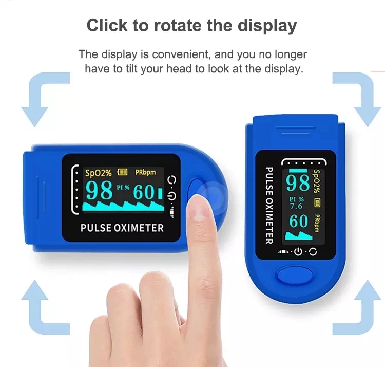 Baby and Adults Beep Alarm Fingertip Pulse Oximeter