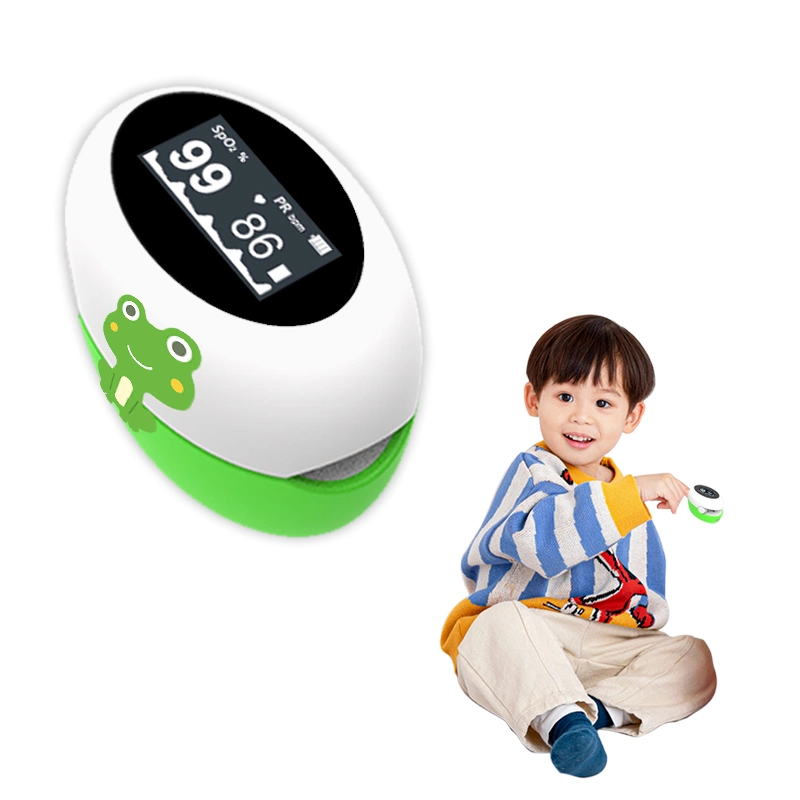 Child Infant Baby Fingertip Pulse Oximeter Blood Oxygen SpO2 Pulse Monitor Sensor Heart Rate Probe