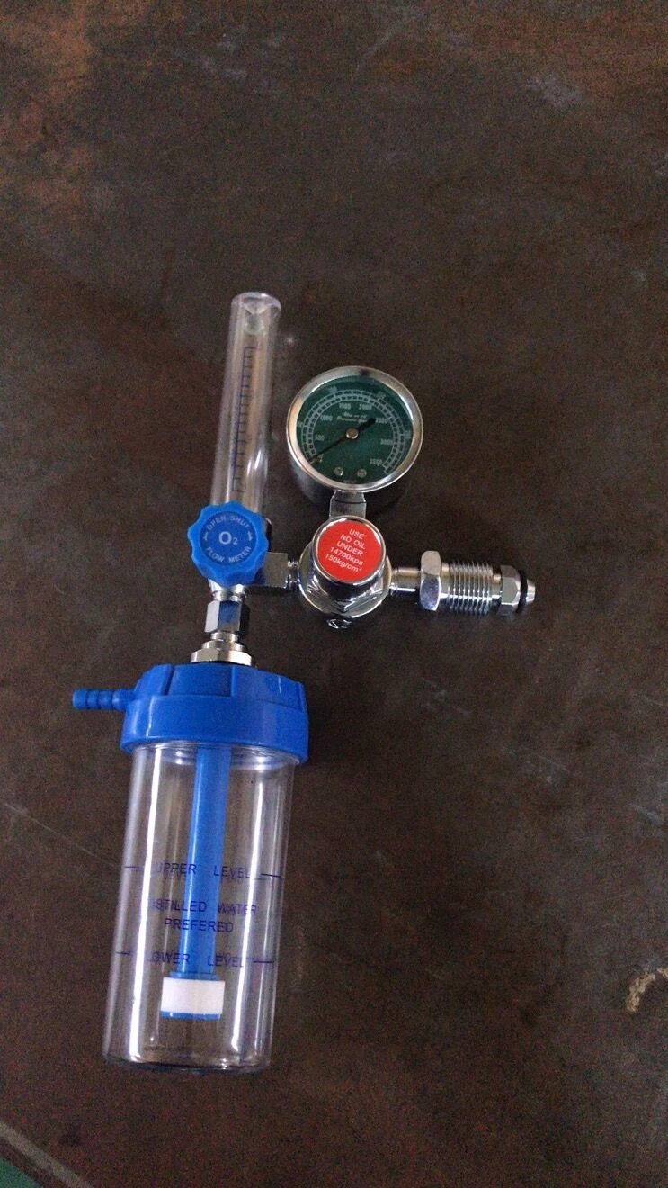 India Use Bullnose Oxygen Tank Regulator 1-15 Lpm