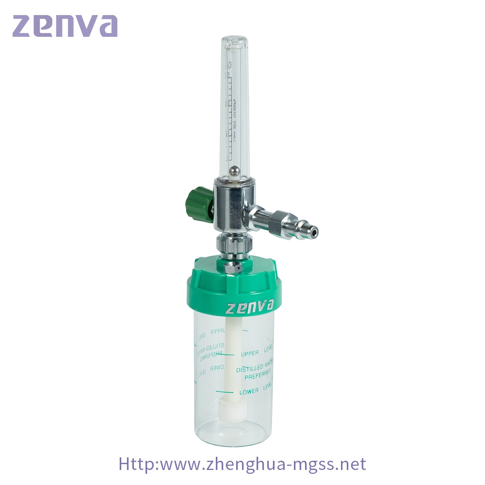 Zenva Lb-02 Medical Oxygen Flowmeter with Humidifier Bottle