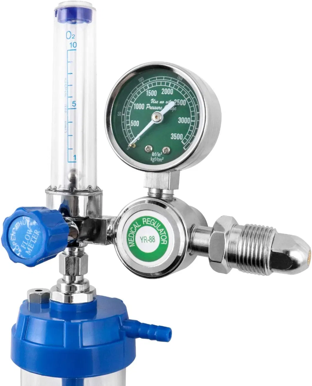 Nominal Flow 10L/Min Output Pressure 15MPa Medical Oxygen Regulator