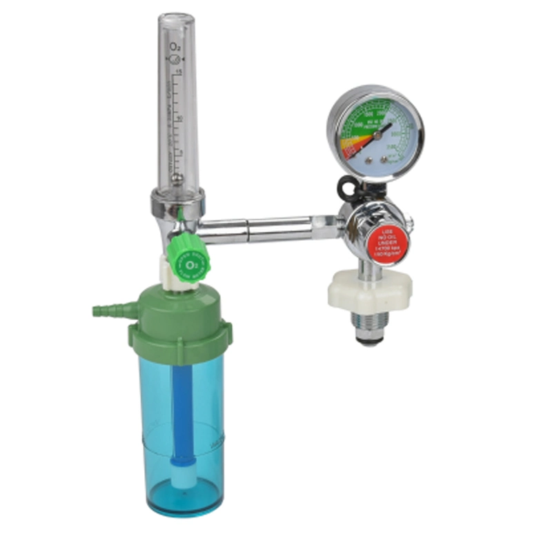 Hospital Medical Oxygen Regulator Flowmeter with Humidifier