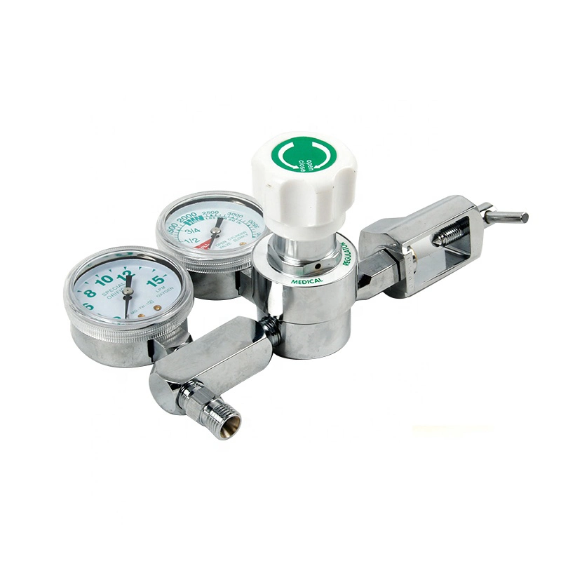 Medical Pin Index Cga870 Yoke Style Medical Oxygen Regulator/