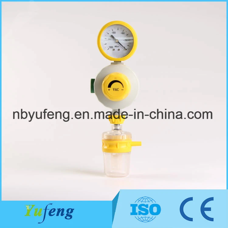 Made in China Operating Theatre Room &quot;-100kpa Pressure Gauge Medical Vacuum Regulator Hot Sale High Quality Low Price Hospital Medical OEM Factory