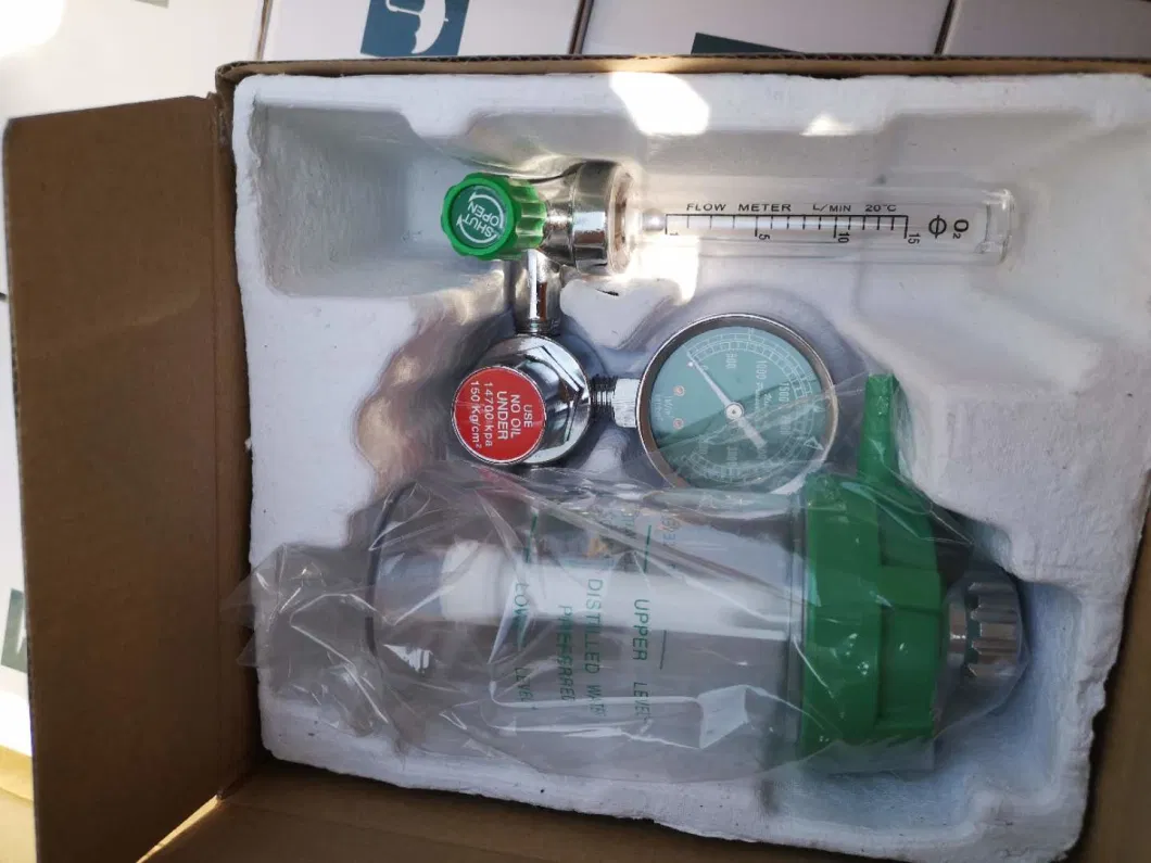 Lw-Flm-5 Oxygen Flowmeter with Regulator and Humidifier Bottle