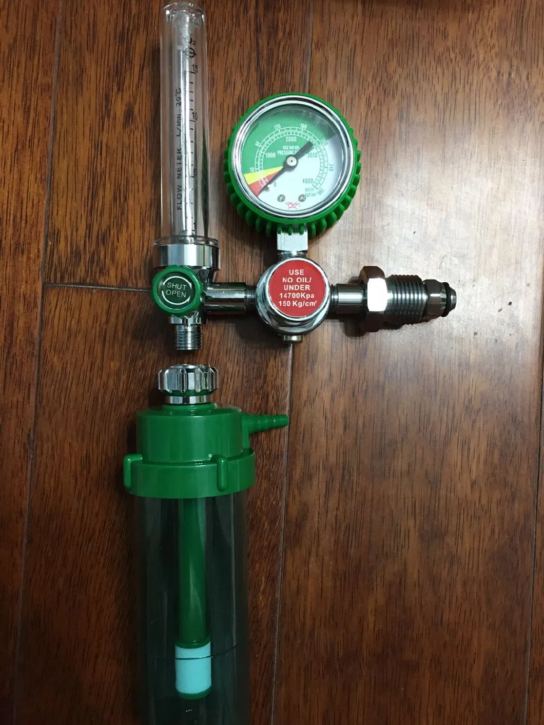 Bullnose Medical Oxygen Regulator for Oxygen Cylinder