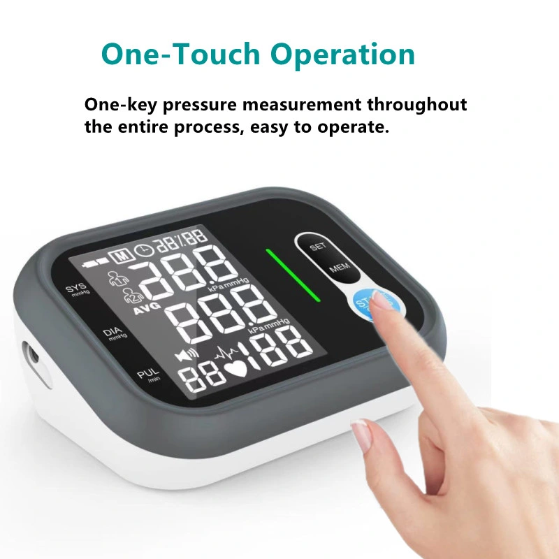 CE Approved Bp Monitor Large LCD Screen Oxygen Heart Rate Monitor Wholesale Price