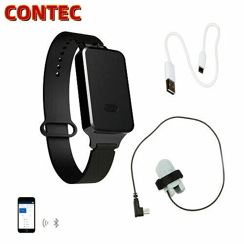 Contec Cms50s+ SpO2 Oximeter Smart Watch Wearable Oximeter