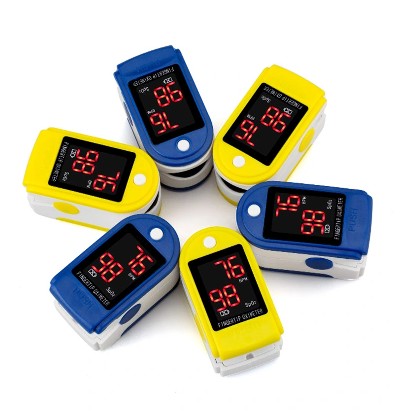 Wholesale Blood Oxygen Saturation Monitor China Oximetro Finger Fingertip Pulse Oximetro Pulse Oximetre Operation Blood Oximet