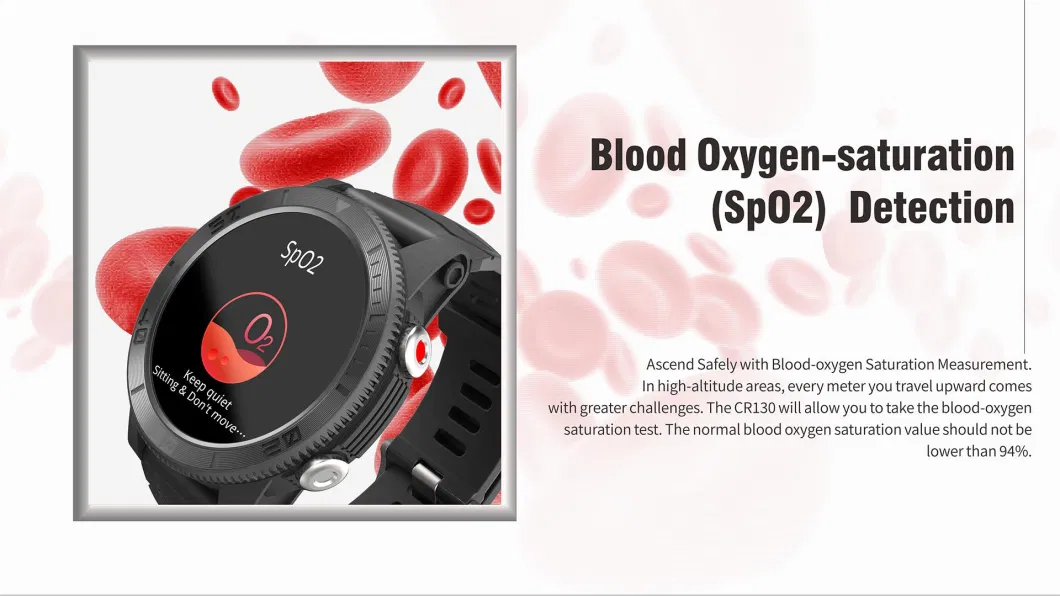 Yds-Table-Cr130 Blood Oxygen-Saturation (Sp02) Detection