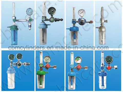 Pin Index-Type Oxygen Cylinder Regulator (Larger Mainbody)