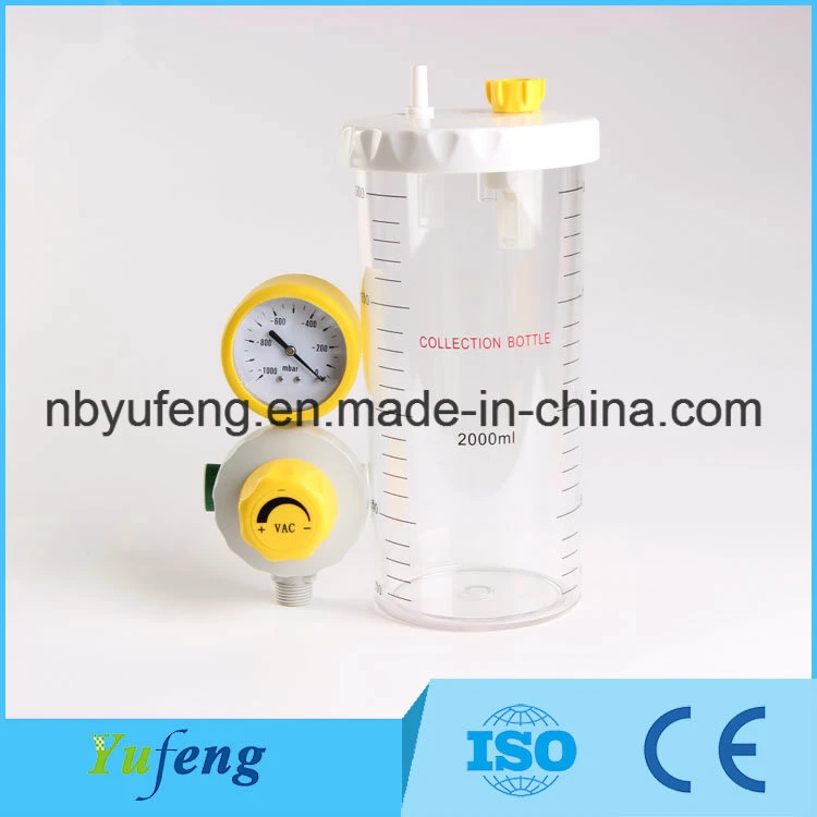 Made in China Operating Theatre Room &quot;-100kpa Pressure Gauge Medical Vacuum Regulator Hot Sale High Quality Low Price Hospital Medical OEM Factory