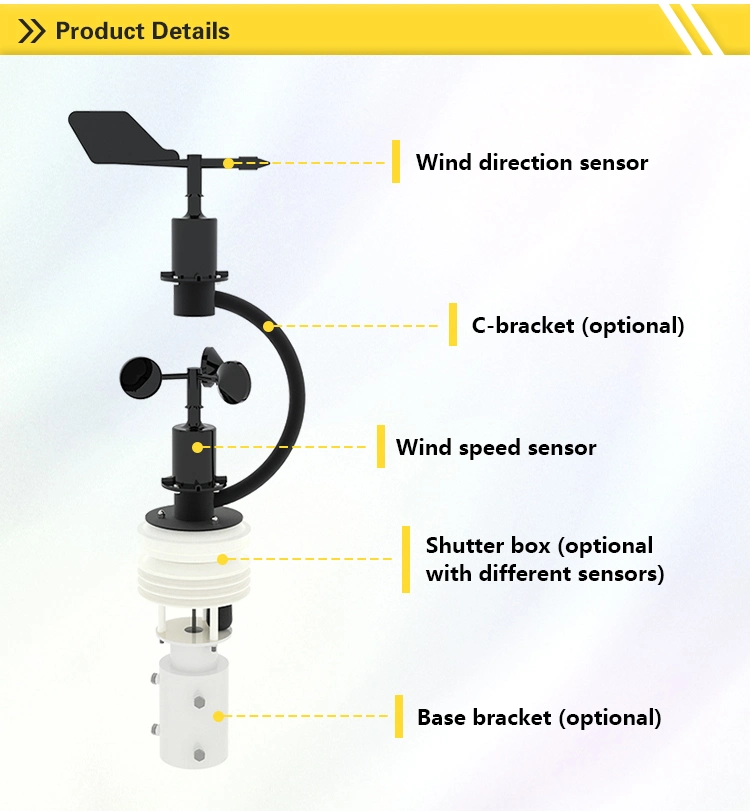 Agricultural Professional Meteorological Small Weather Monitoring Station Equipment