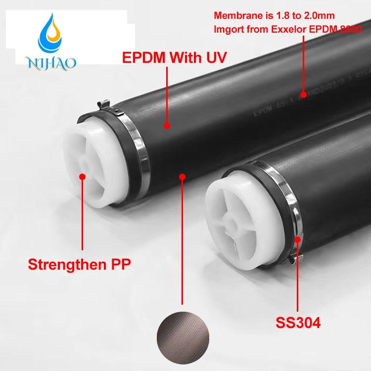 Manufacturer Microbubbles Nano Rubber Diffuser Oxygen Tubing for Water Treatment