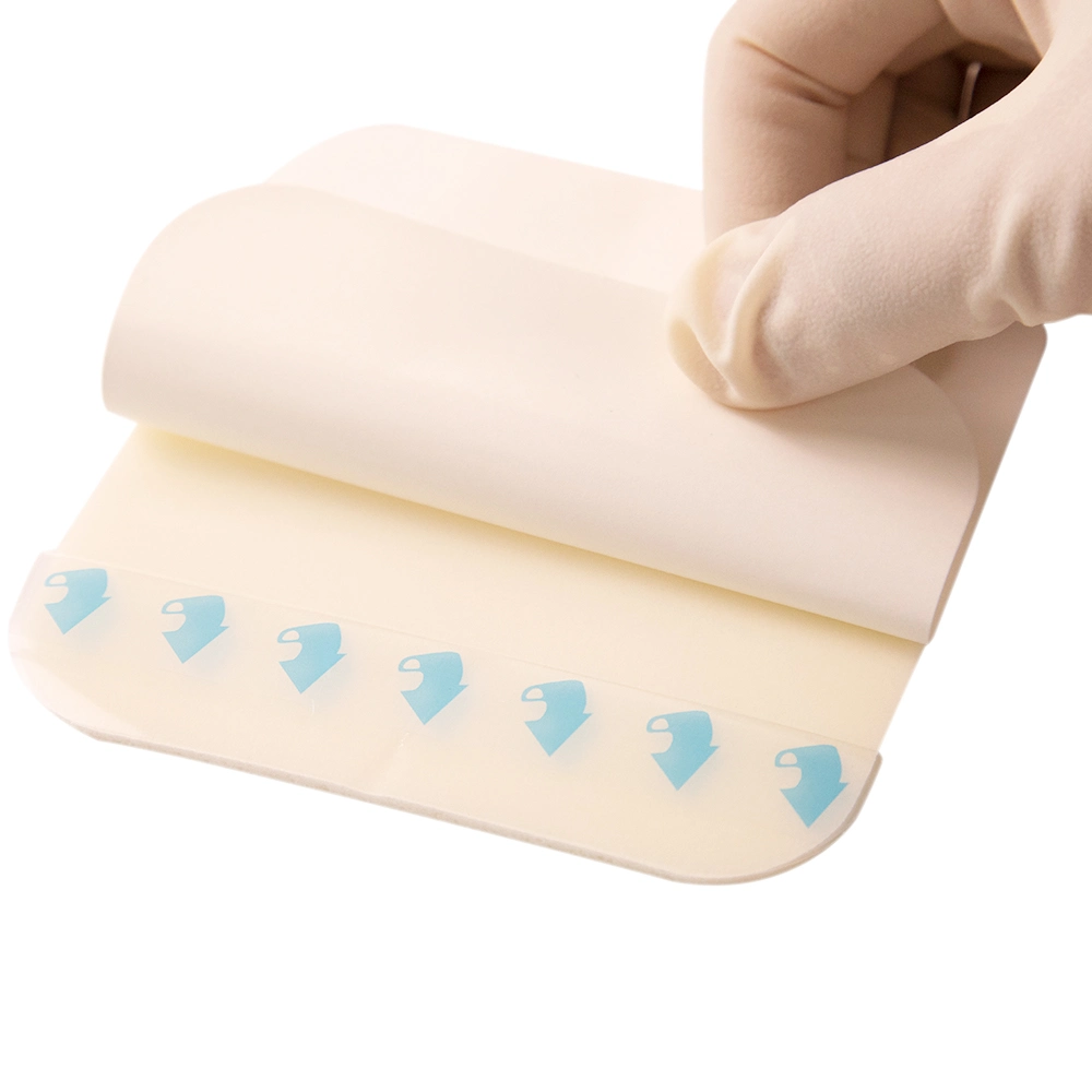 Hydrocolloid Foam Dressing Wound Care Dressing High Absorbent Pad 4 in X4 in