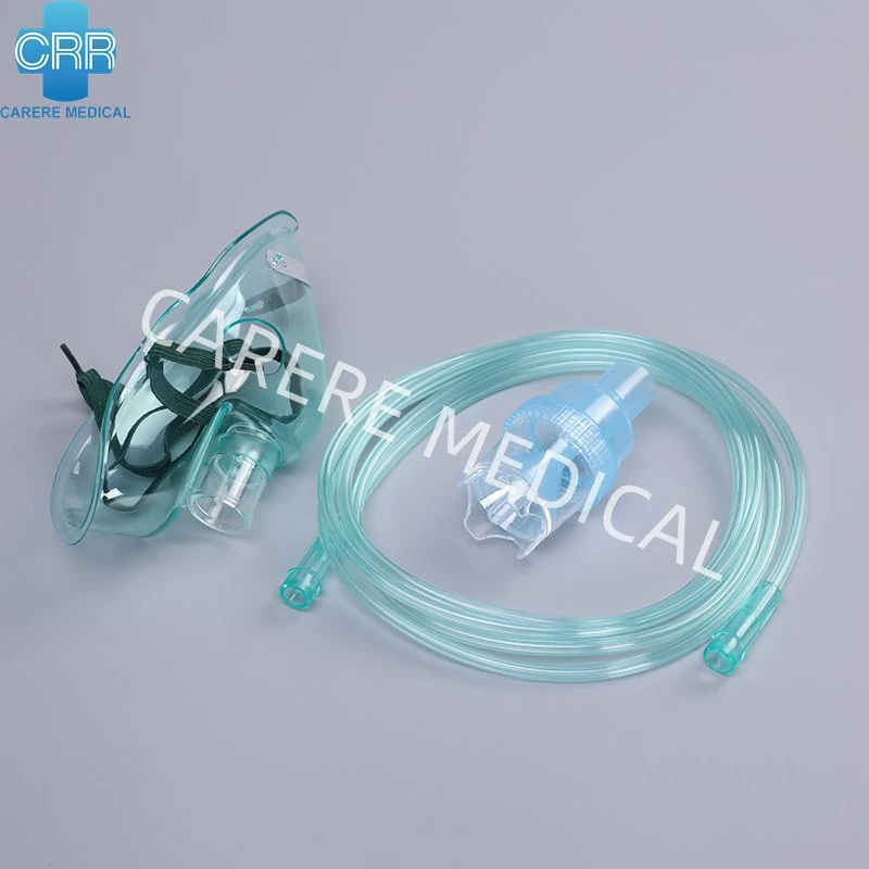 2023 Medical Supply Made by Medical PVC Grade Disposable Anesthetic Mask Oxygen Nebulizer Masks Face Masks CE ISO