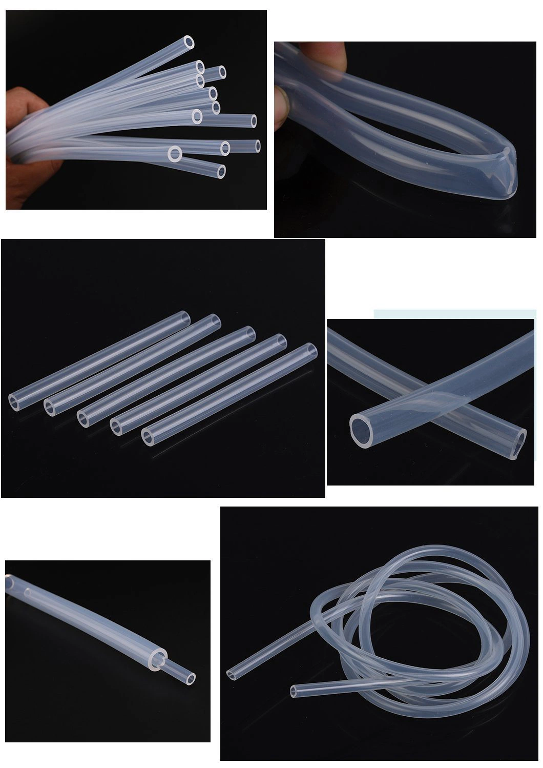 Manufacturer Supply Oxygen Generator Syringe Medical Grade Silicone Hose Pipe