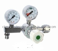 Medical Gauge Flow Oxygen Regulator for Large O2 Tanks