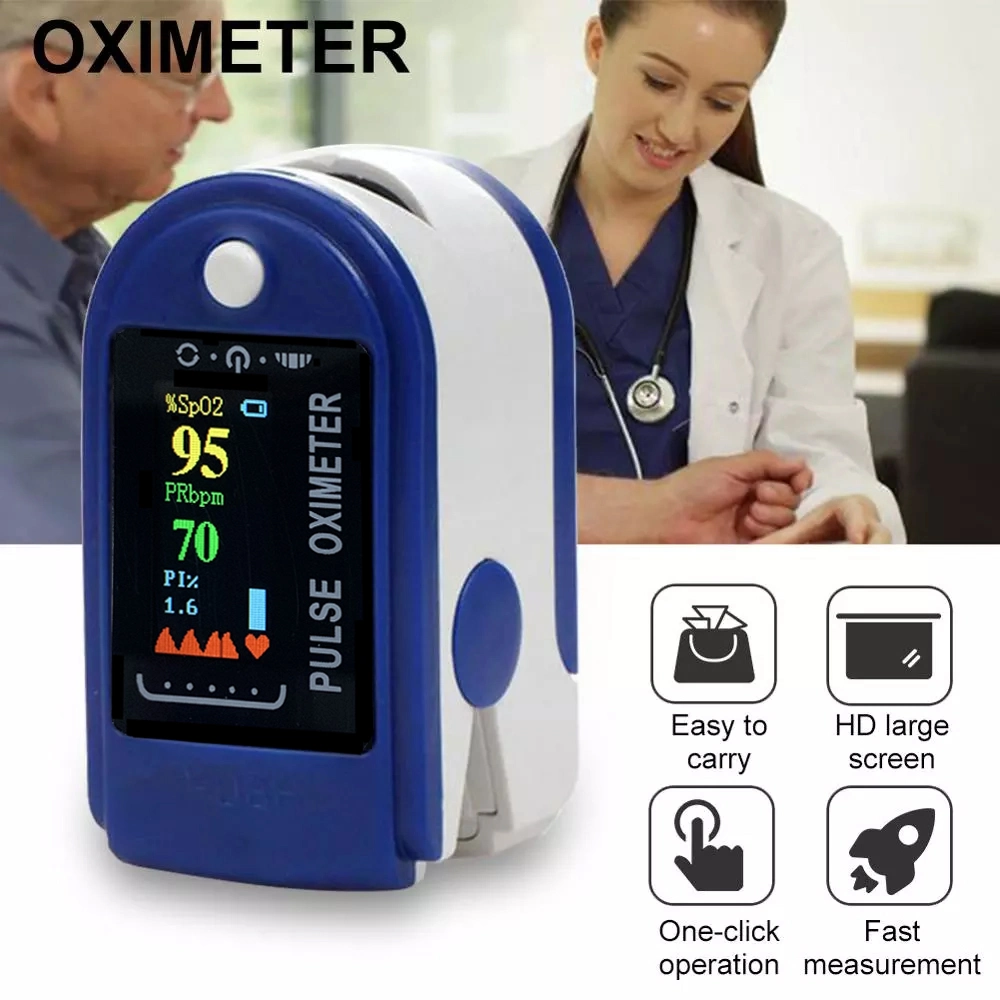 Oxymeter Finger Monitor Pulse Oximeter SpO2 Finger Test Equipment