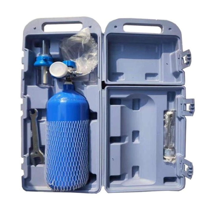 High Pressure Nitrogen Aluminum Gas Bottles Medical Equipment