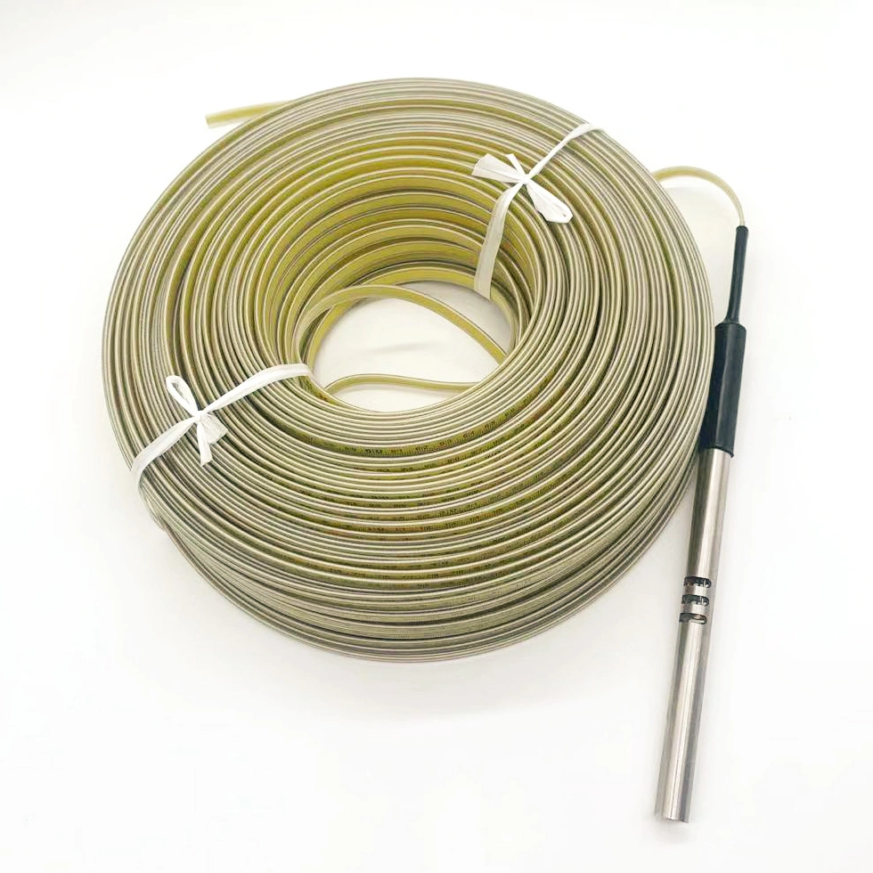 200m Ruler Cable Tape with Probe for Level Meter Sensor Steel Ruler Tape Ruler Cable