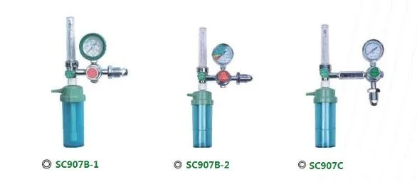 Medical Gas Regulator/Oxygen Pressure Regulator with Humidifier (SC-YZ002)