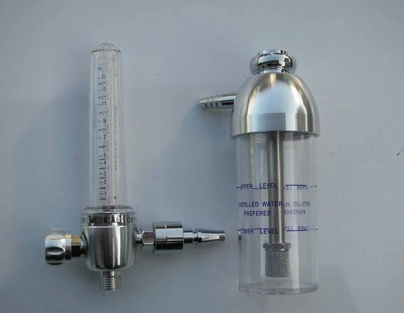 Lw-Flm-4 Oxygen Flowmeter with Humidifier Bottle